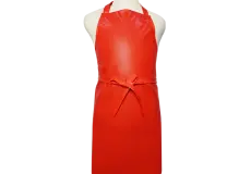 Waterproof Waterproof Apron PVC Red 1 01770201