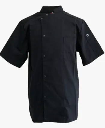 MALIBU SHORT SLEEVES CHEF JACKET MALIBU BLACK SHORT SLEEVES CHEF JACKET 1 ~item/2024/6/22/malibu_black